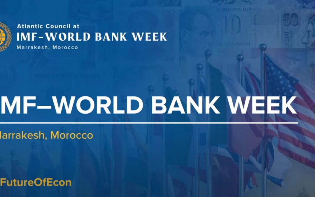 IMF – World Bank Week in Marrakesh – What to do with Russia’s blocked assets